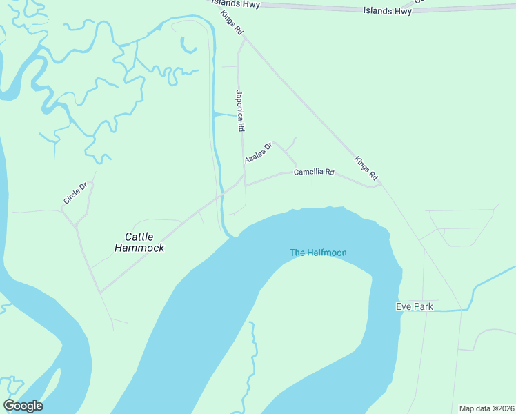 map of restaurants, bars, coffee shops, grocery stores, and more near 474 Camellia Road in Midway