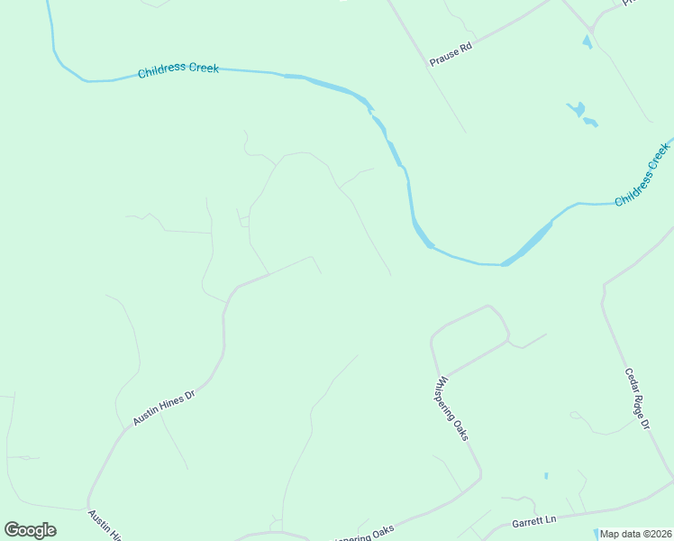 map of restaurants, bars, coffee shops, grocery stores, and more near 2385 Austin Hines Drive in China Spring