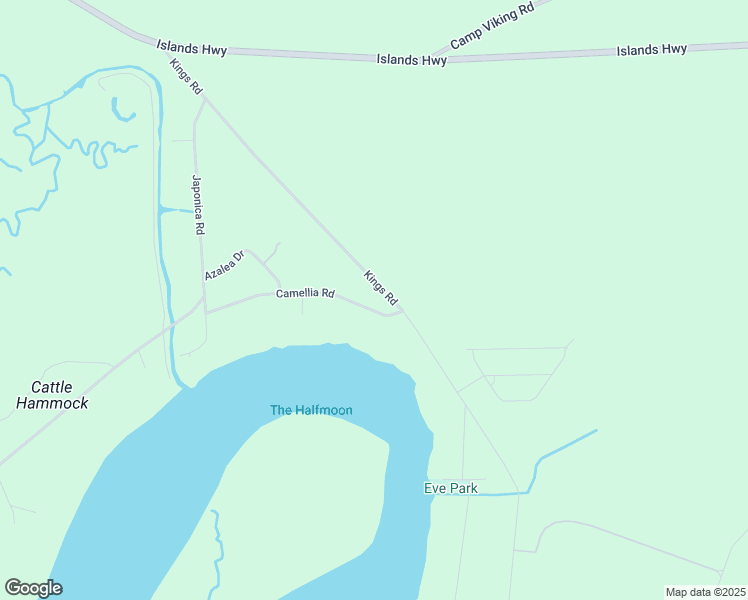 map of restaurants, bars, coffee shops, grocery stores, and more near 21 Kings Road in Midway