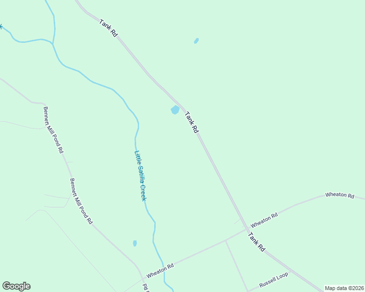 map of restaurants, bars, coffee shops, grocery stores, and more near 9157 Tank Road in Odum