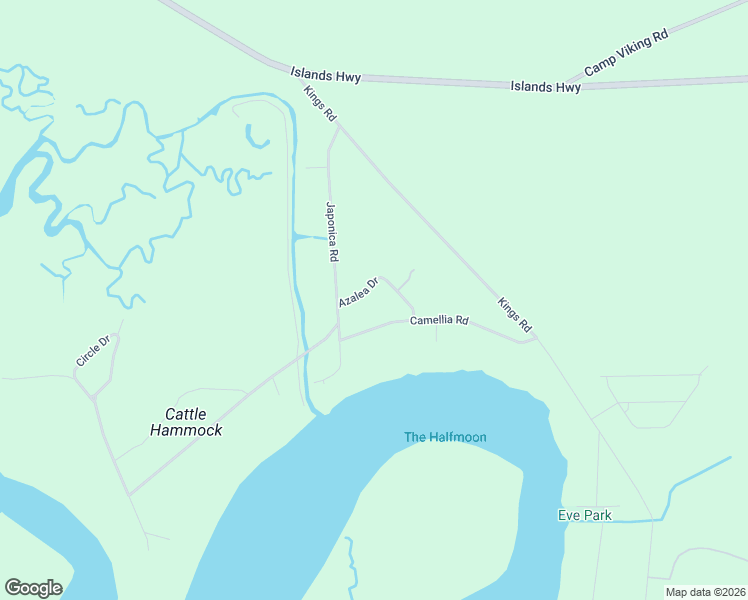 map of restaurants, bars, coffee shops, grocery stores, and more near 83 Azalea Drive in Midway