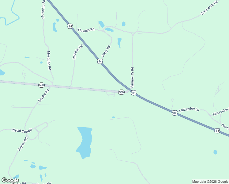 map of restaurants, bars, coffee shops, grocery stores, and more near 576 Louisiana 500 in Trout