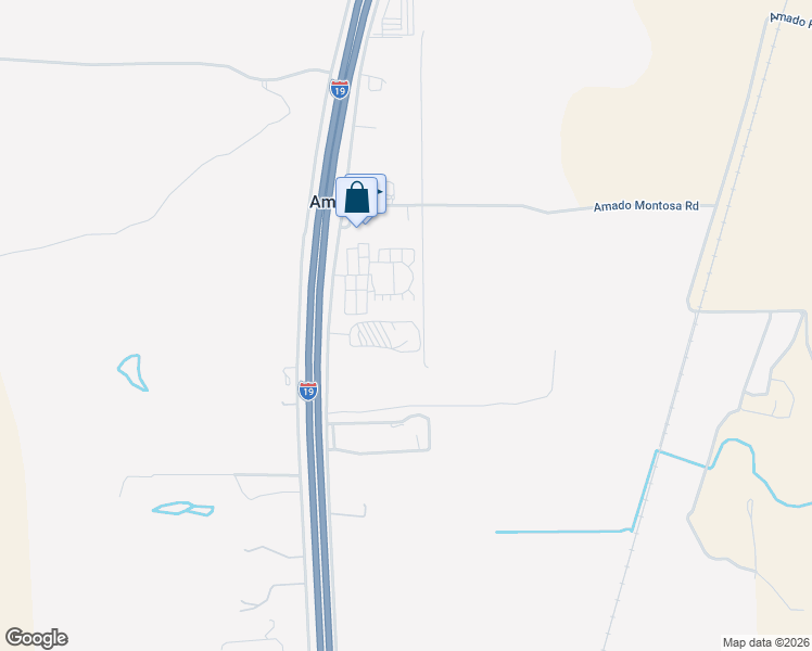 map of restaurants, bars, coffee shops, grocery stores, and more near 2843 Interstate 19 Frontage Road in Amado