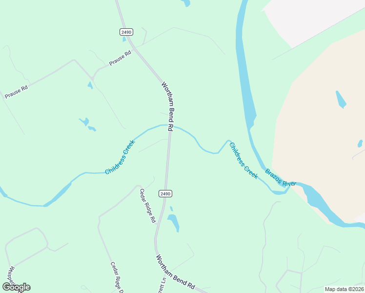 map of restaurants, bars, coffee shops, grocery stores, and more near 16824 Wortham Bend Road in China Spring