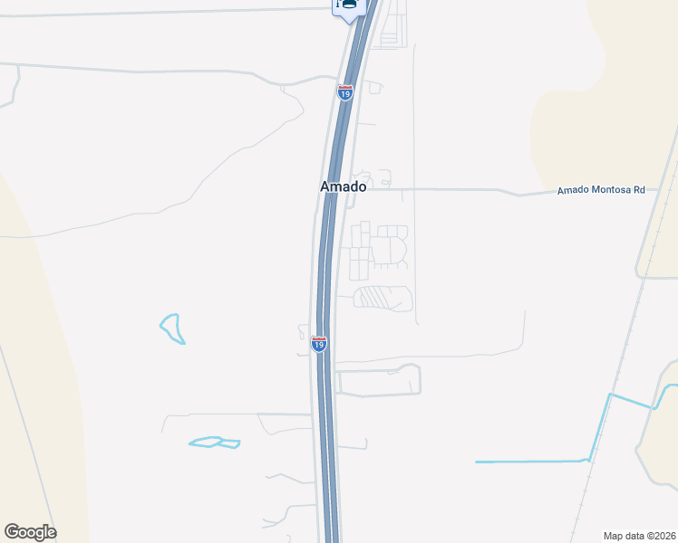 map of restaurants, bars, coffee shops, grocery stores, and more near 2843 Interstate 19 Frontage Road in Amado