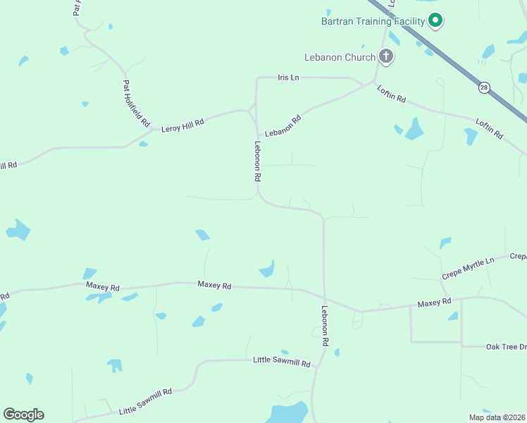 map of restaurants, bars, coffee shops, grocery stores, and more near 309 Lebanon Road in Laurel