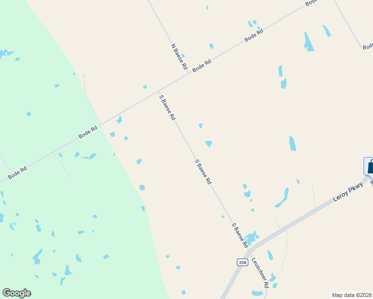 map of restaurants, bars, coffee shops, grocery stores, and more near 380-998 South Baese Road in Elm Mott