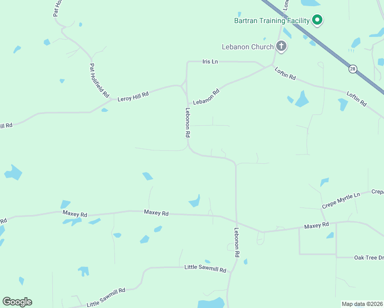 map of restaurants, bars, coffee shops, grocery stores, and more near 309 Lebanon Road in Laurel