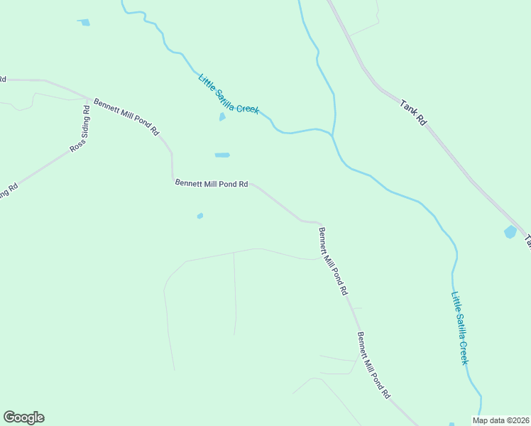 map of restaurants, bars, coffee shops, grocery stores, and more near 3293 Bennett Mill Pond Road in Odum