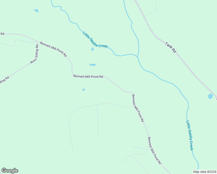 map of restaurants, bars, coffee shops, grocery stores, and more near 3293 Bennett Mill Pond Road in Odum