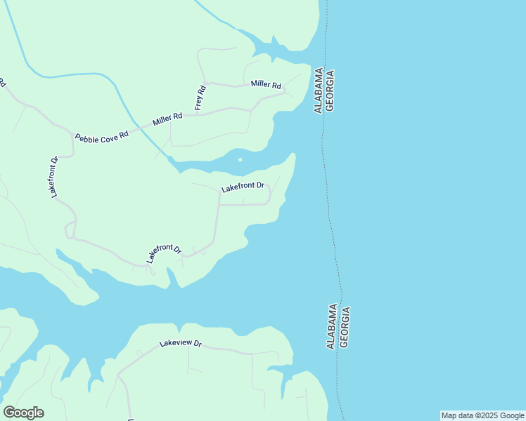 map of restaurants, bars, coffee shops, grocery stores, and more near 1651 Lakeshore Drive in Abbeville