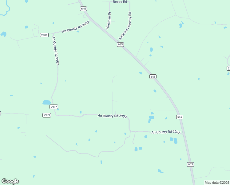 map of restaurants, bars, coffee shops, grocery stores, and more near 346 Private Road 6907 in Palestine
