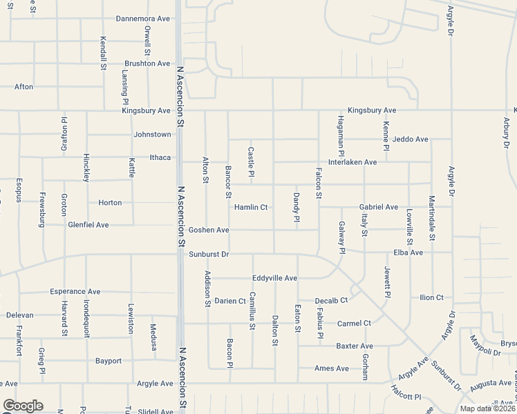 map of restaurants, bars, coffee shops, grocery stores, and more near Unnamed Road in El Paso