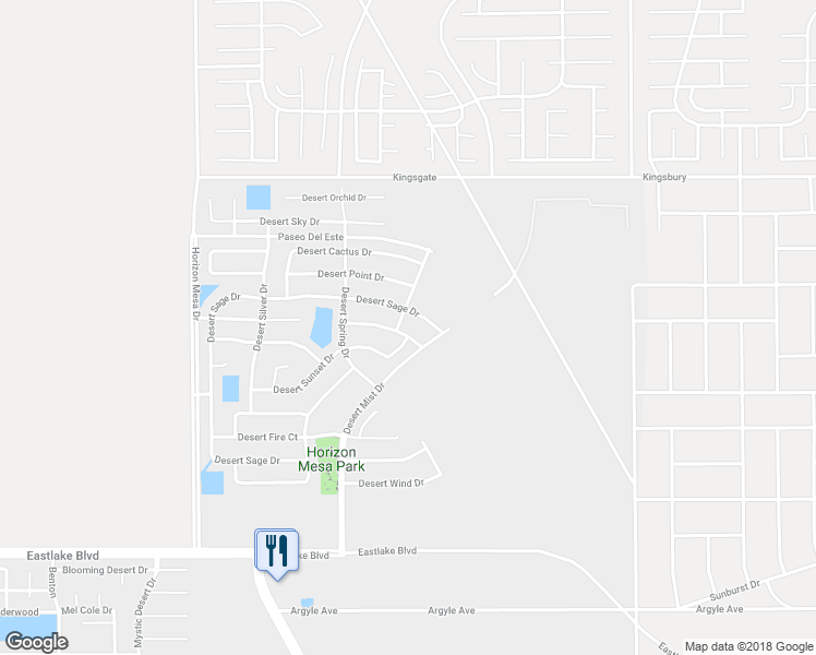 map of restaurants, bars, coffee shops, grocery stores, and more near 14453 Desert Ocotillo Drive in El Paso