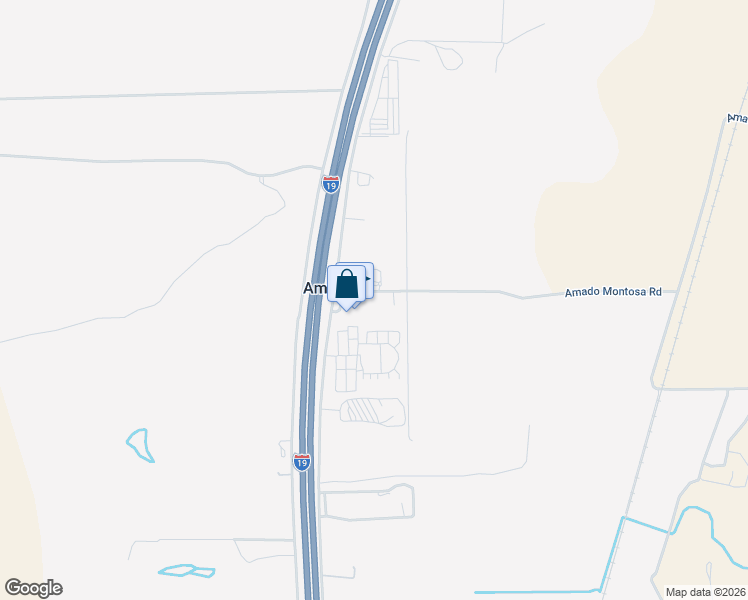 map of restaurants, bars, coffee shops, grocery stores, and more near 7 Amado Road in Amado