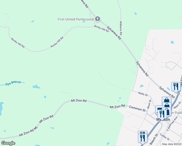 map of restaurants, bars, coffee shops, grocery stores, and more near in Wesson