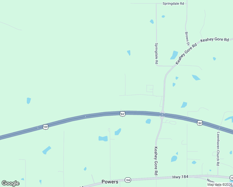 map of restaurants, bars, coffee shops, grocery stores, and more near 1964 U.S. 84 in Laurel