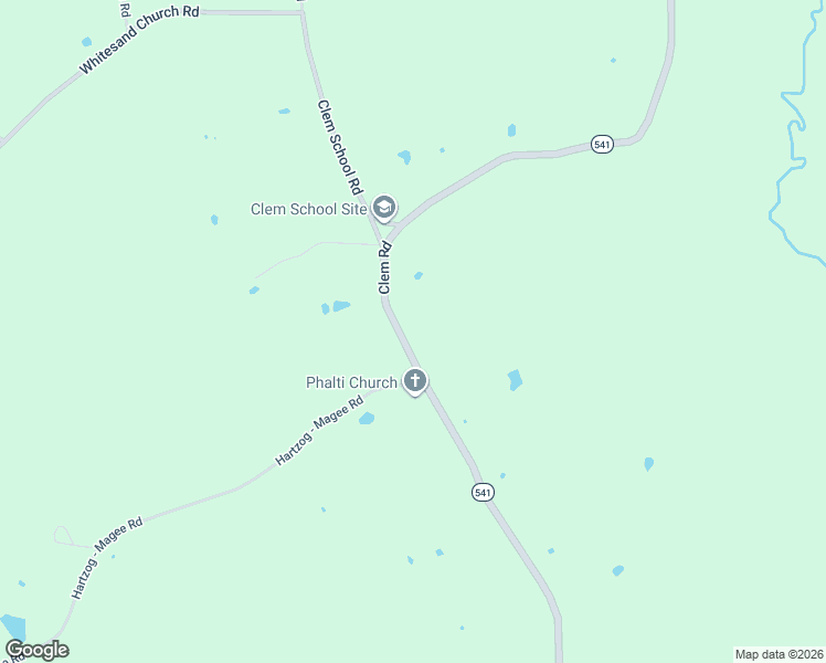 map of restaurants, bars, coffee shops, grocery stores, and more near 916 Clem Road in Prentiss