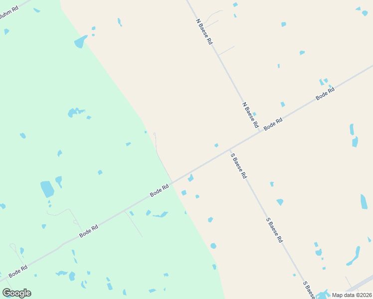 map of restaurants, bars, coffee shops, grocery stores, and more near 1832 Bode Road in Elm Mott