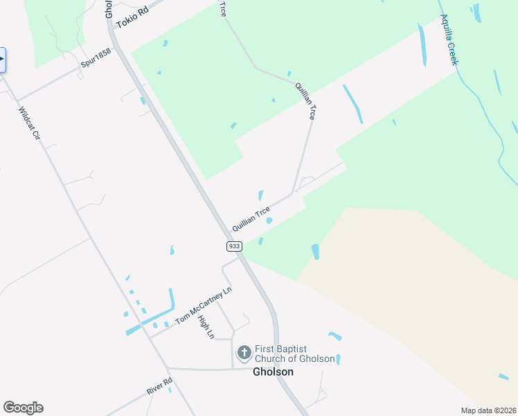 map of restaurants, bars, coffee shops, grocery stores, and more near 437 Quillian Trce in Waco