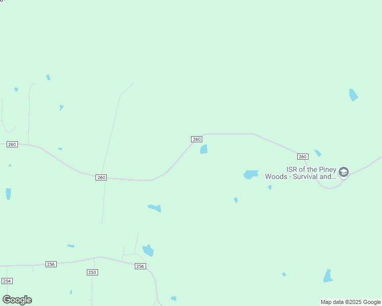 map of restaurants, bars, coffee shops, grocery stores, and more near 1556 County Road 260 in Nacogdoches