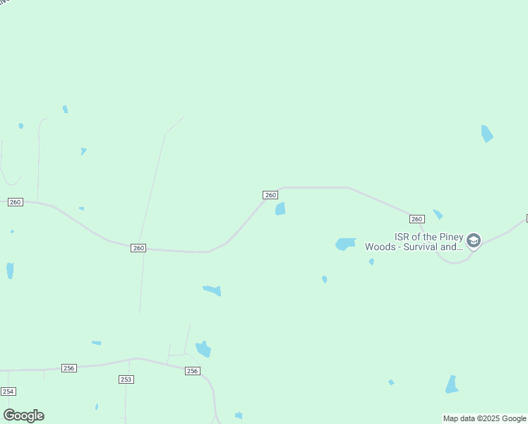 map of restaurants, bars, coffee shops, grocery stores, and more near 1556 County Road 260 in Nacogdoches