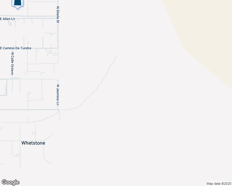 map of restaurants, bars, coffee shops, grocery stores, and more near North Calle Corazon in Huachuca City