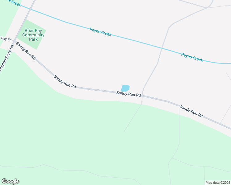 map of restaurants, bars, coffee shops, grocery stores, and more near 3325 Sandy Run Road in Riceboro