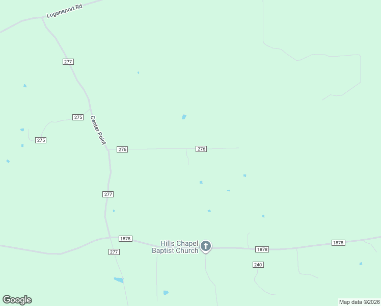 map of restaurants, bars, coffee shops, grocery stores, and more near 500 County Road 276 in Nacogdoches