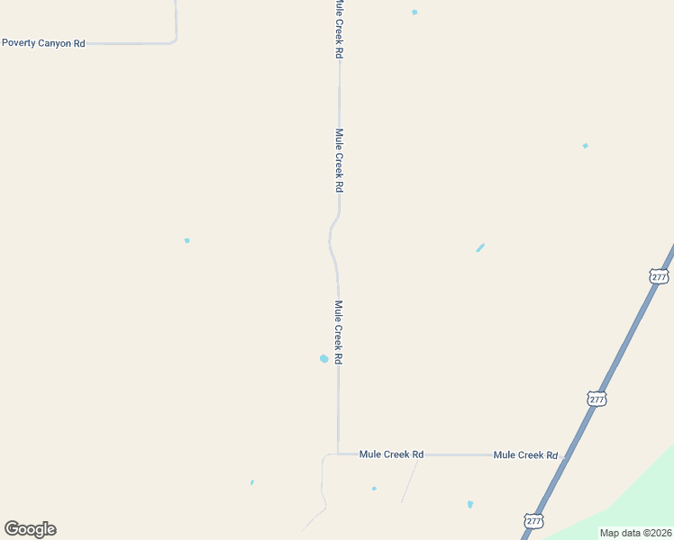 map of restaurants, bars, coffee shops, grocery stores, and more near Mule Creek Road in San Angelo