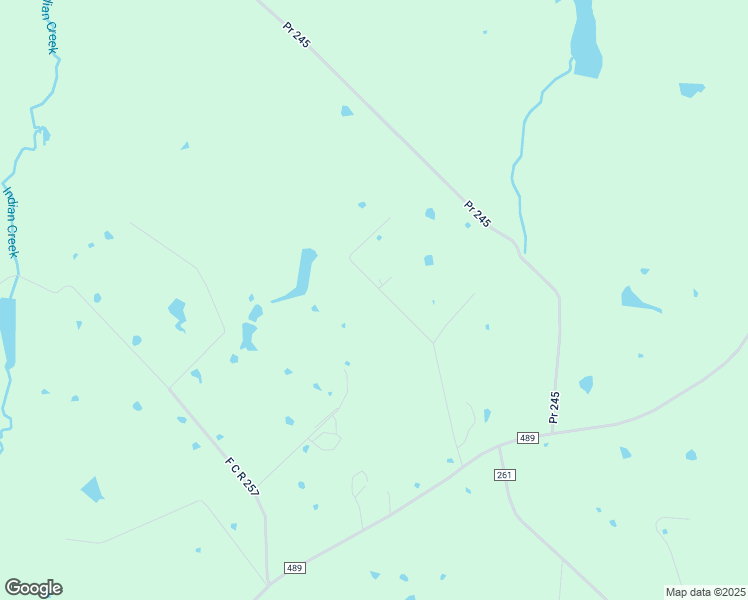 map of restaurants, bars, coffee shops, grocery stores, and more near 143 F C R 243 in Oakwood