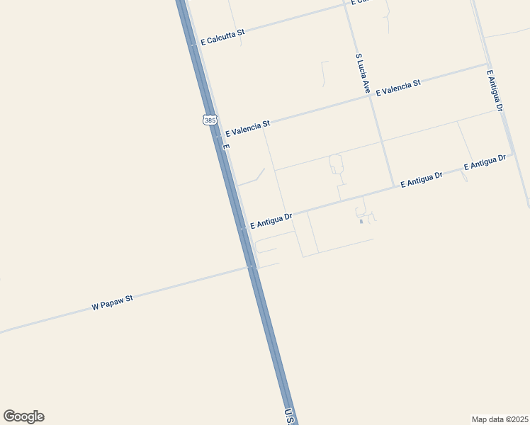 map of restaurants, bars, coffee shops, grocery stores, and more near 169 East Antigua Drive in Odessa