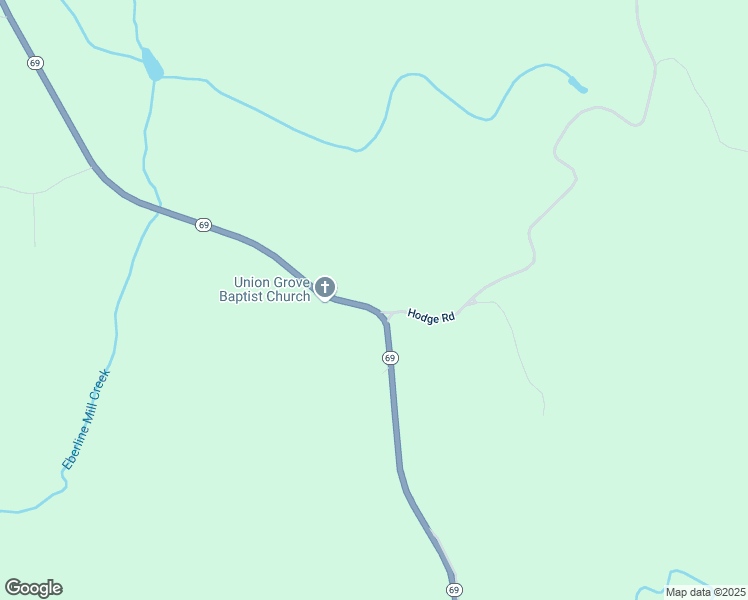 map of restaurants, bars, coffee shops, grocery stores, and more near 18852 Alabama 69 in Coffeeville