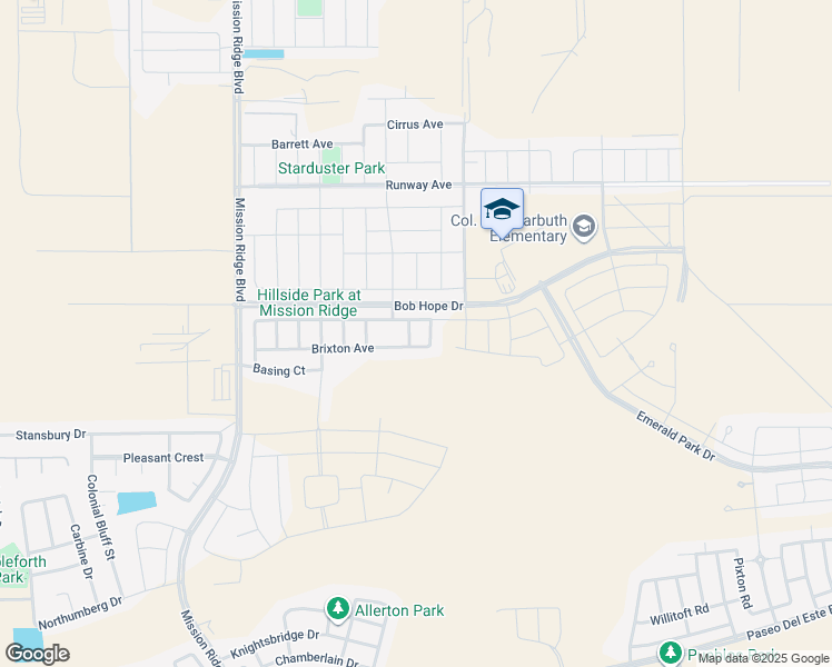 map of restaurants, bars, coffee shops, grocery stores, and more near 908 Watercrest Place in El Paso