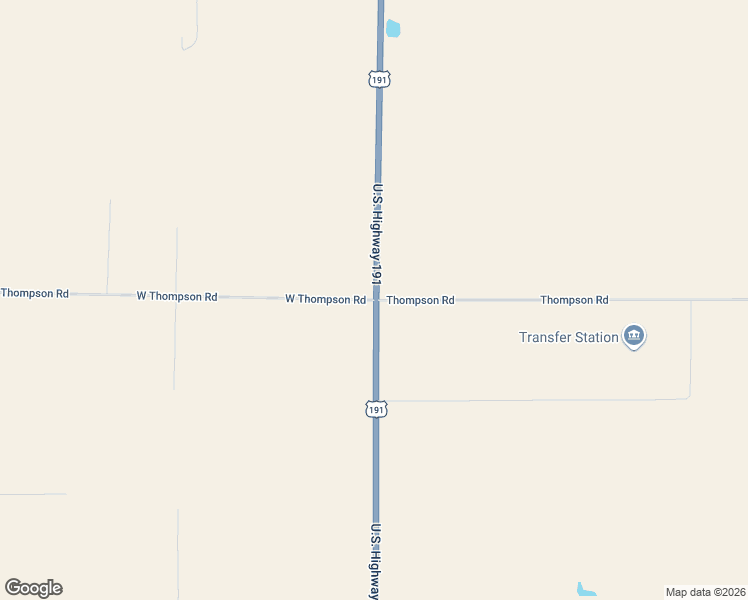 map of restaurants, bars, coffee shops, grocery stores, and more near 3923 West Thompson Road in Elfrida