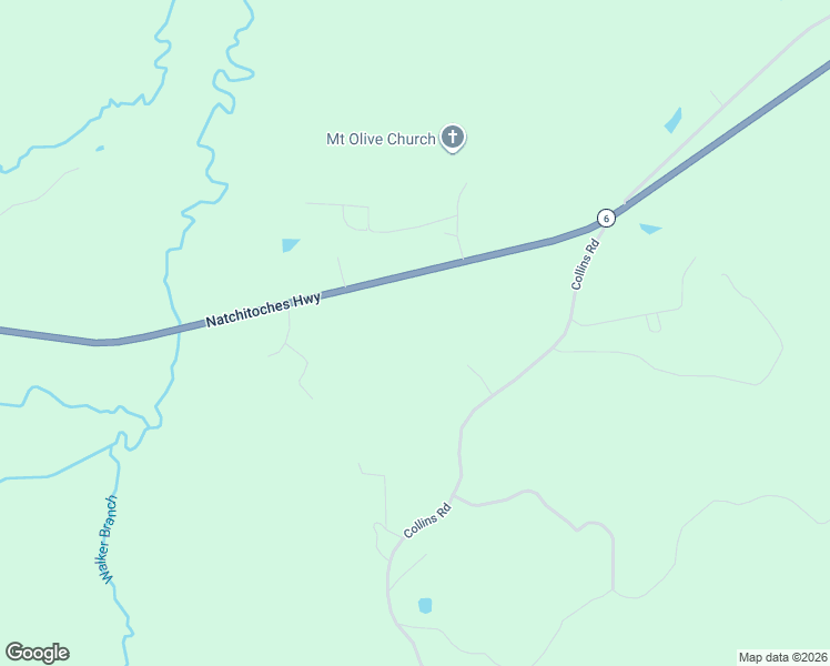 map of restaurants, bars, coffee shops, grocery stores, and more near 5964 Louisiana 6 in Natchitoches