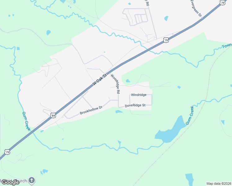 map of restaurants, bars, coffee shops, grocery stores, and more near 502 Surrey Circle in Palestine