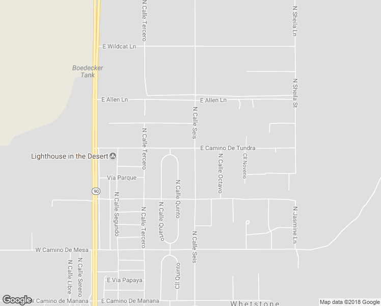 map of restaurants, bars, coffee shops, grocery stores, and more near 328 East Camino De Tundra in Huachuca City