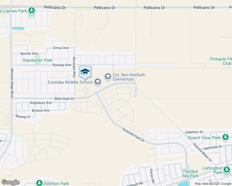 map of restaurants, bars, coffee shops, grocery stores, and more near El Paso Natural Gas Maint Road in El Paso