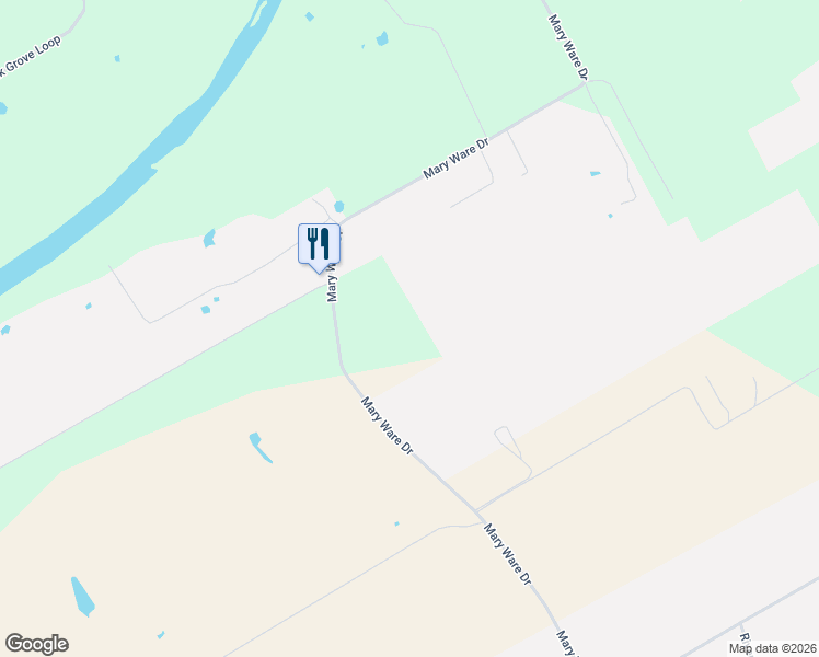 map of restaurants, bars, coffee shops, grocery stores, and more near 902 Mary Ware Drive in Waco