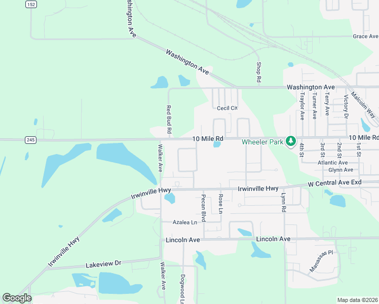 map of restaurants, bars, coffee shops, grocery stores, and more near 272 10 Mile Road in Fitzgerald