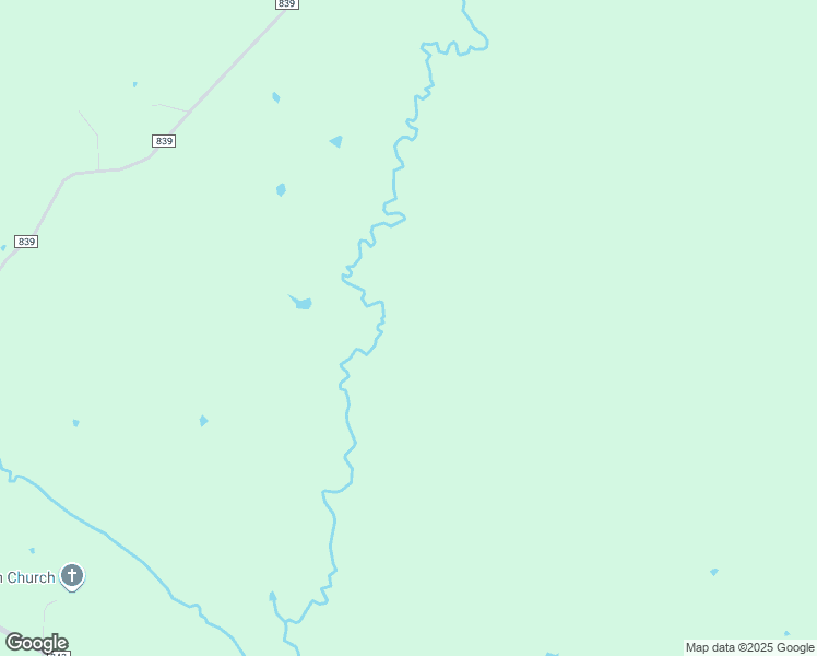 map of restaurants, bars, coffee shops, grocery stores, and more near 1449 County Road 839 in Cushing