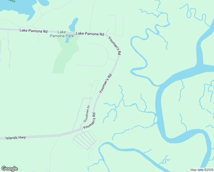 map of restaurants, bars, coffee shops, grocery stores, and more near 375 Youman's Road in Midway