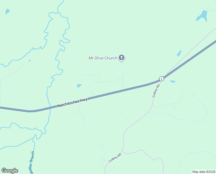 map of restaurants, bars, coffee shops, grocery stores, and more near 5970 Louisiana 6 in Natchitoches
