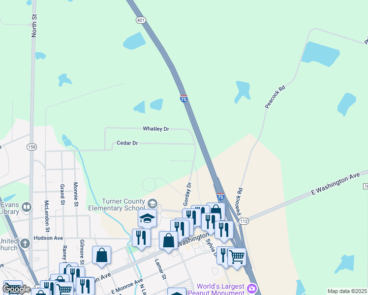 map of restaurants, bars, coffee shops, grocery stores, and more near 816 Cedar Drive in Ashburn