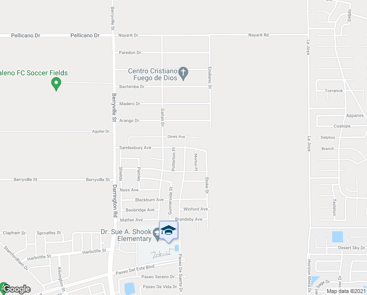 map of restaurants, bars, coffee shops, grocery stores, and more near 13749 Samlesbury Avenue in Horizon City