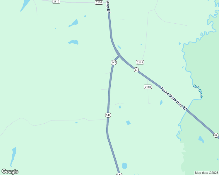 map of restaurants, bars, coffee shops, grocery stores, and more near 244 Texas 147 in Center