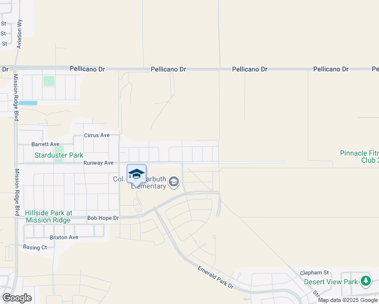 map of restaurants, bars, coffee shops, grocery stores, and more near 13025 Aerodrome Avenue in Horizon City