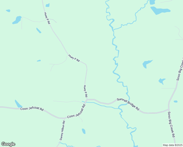 map of restaurants, bars, coffee shops, grocery stores, and more near Huey P Road in Soso