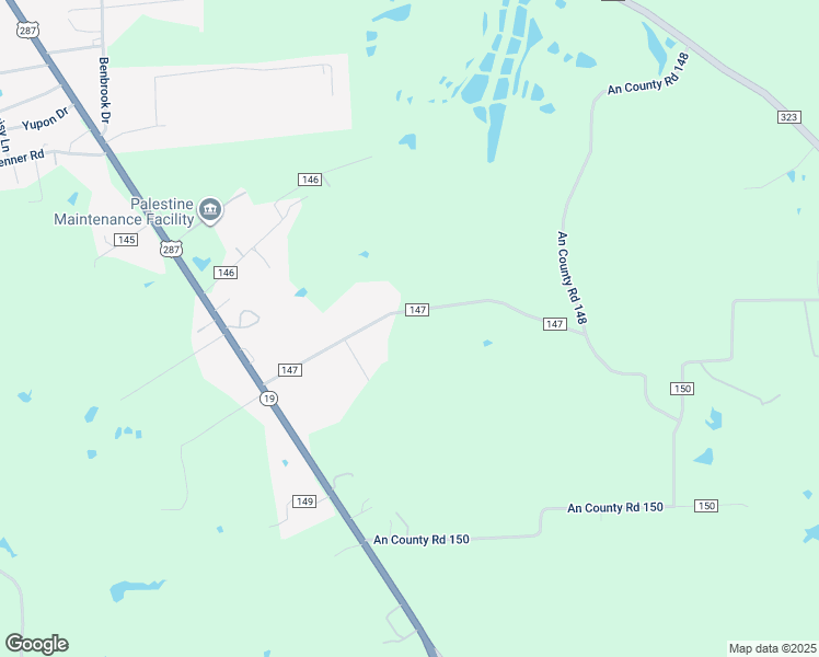 map of restaurants, bars, coffee shops, grocery stores, and more near 33 Armory Road in Palestine